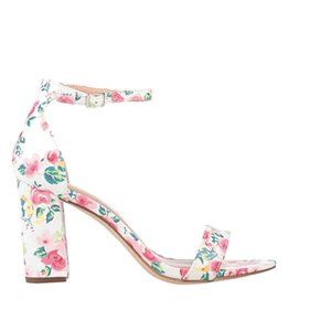 🇺🇸 STEVE MADDEN NWT floral sandals block heel 8.5